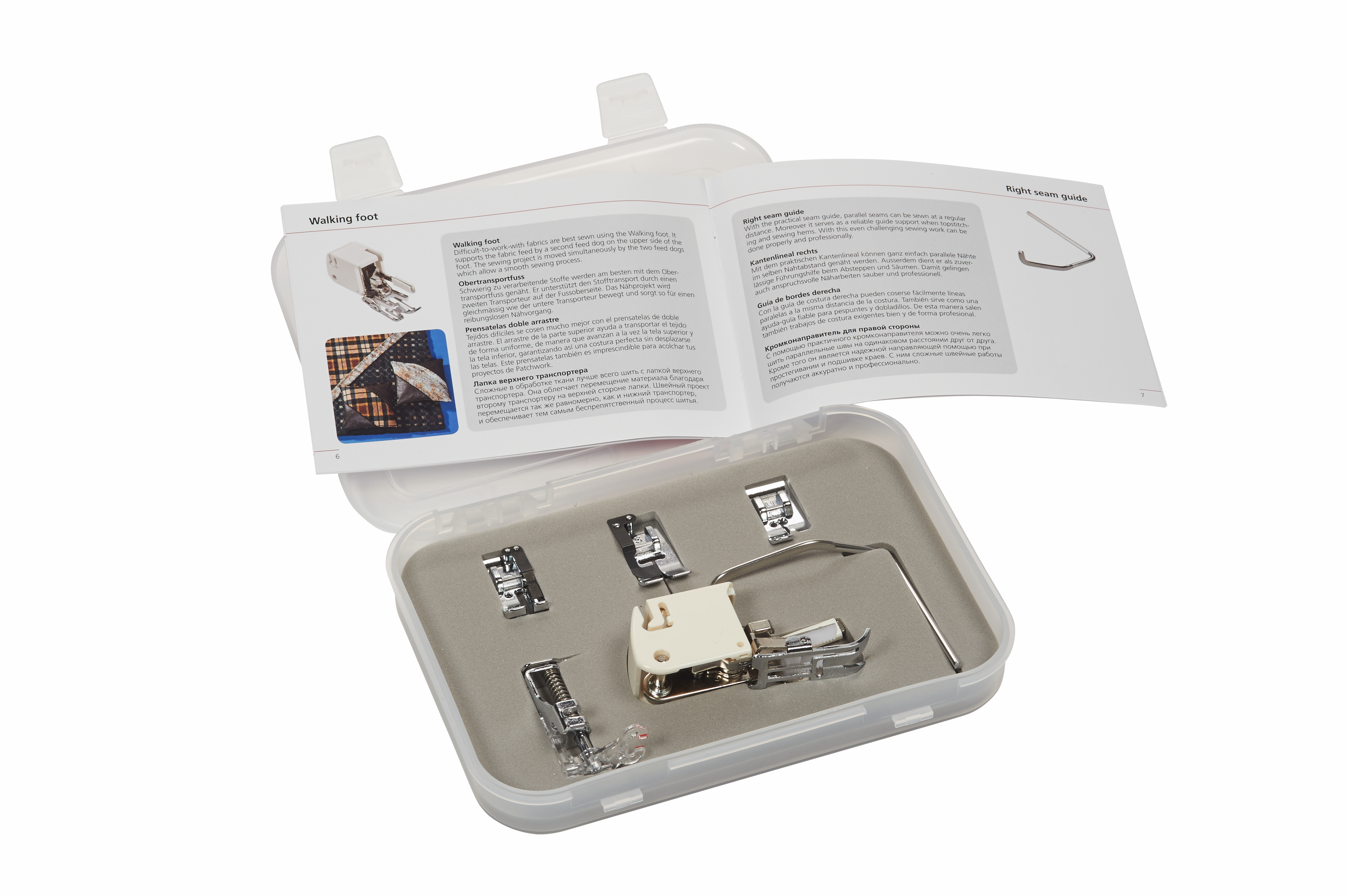 Set quiltvoeten b37 / b38 image number