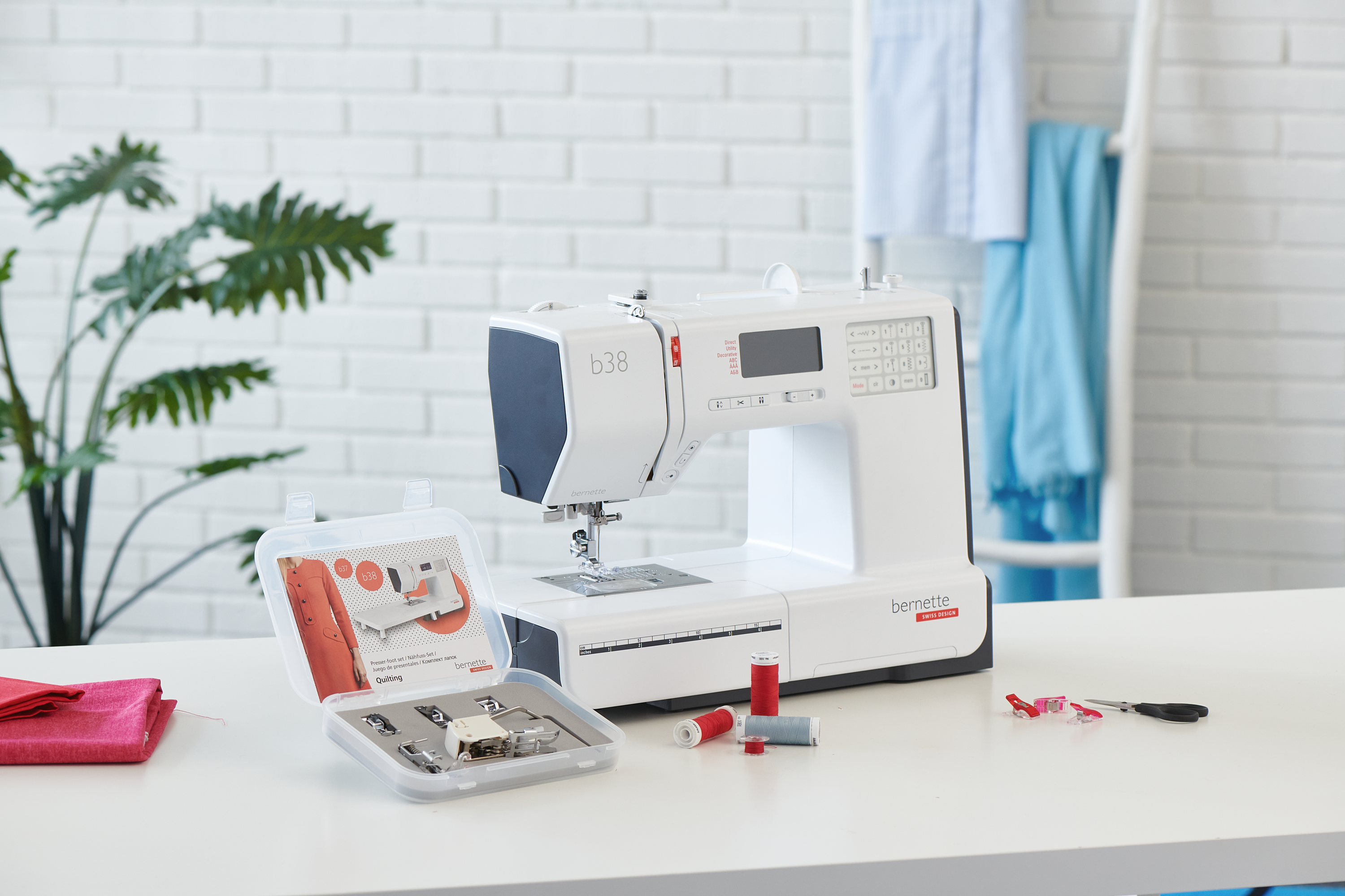 Set quiltvoeten b37 / b38 image number